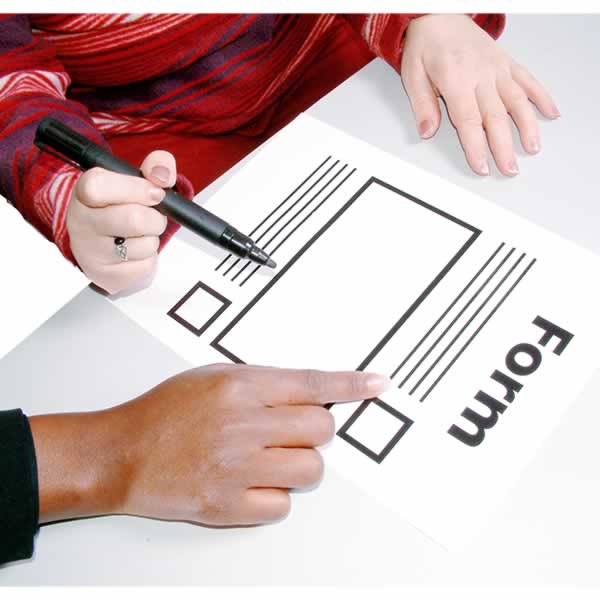 Filling in a form