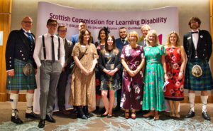 A photo of the SCLD team at the Learning Disability Awards 2019
