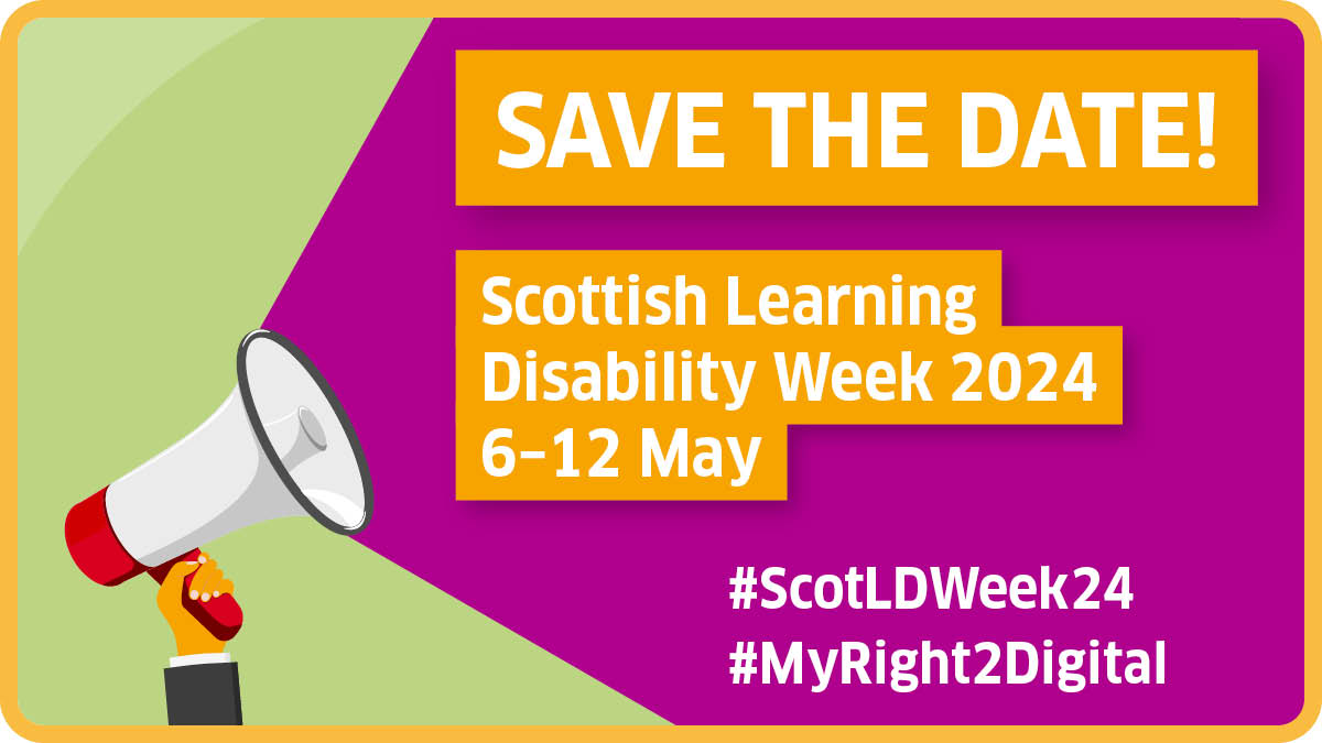 Featured image for “Scottish Learning Disability Week 2024 – Save the date!”