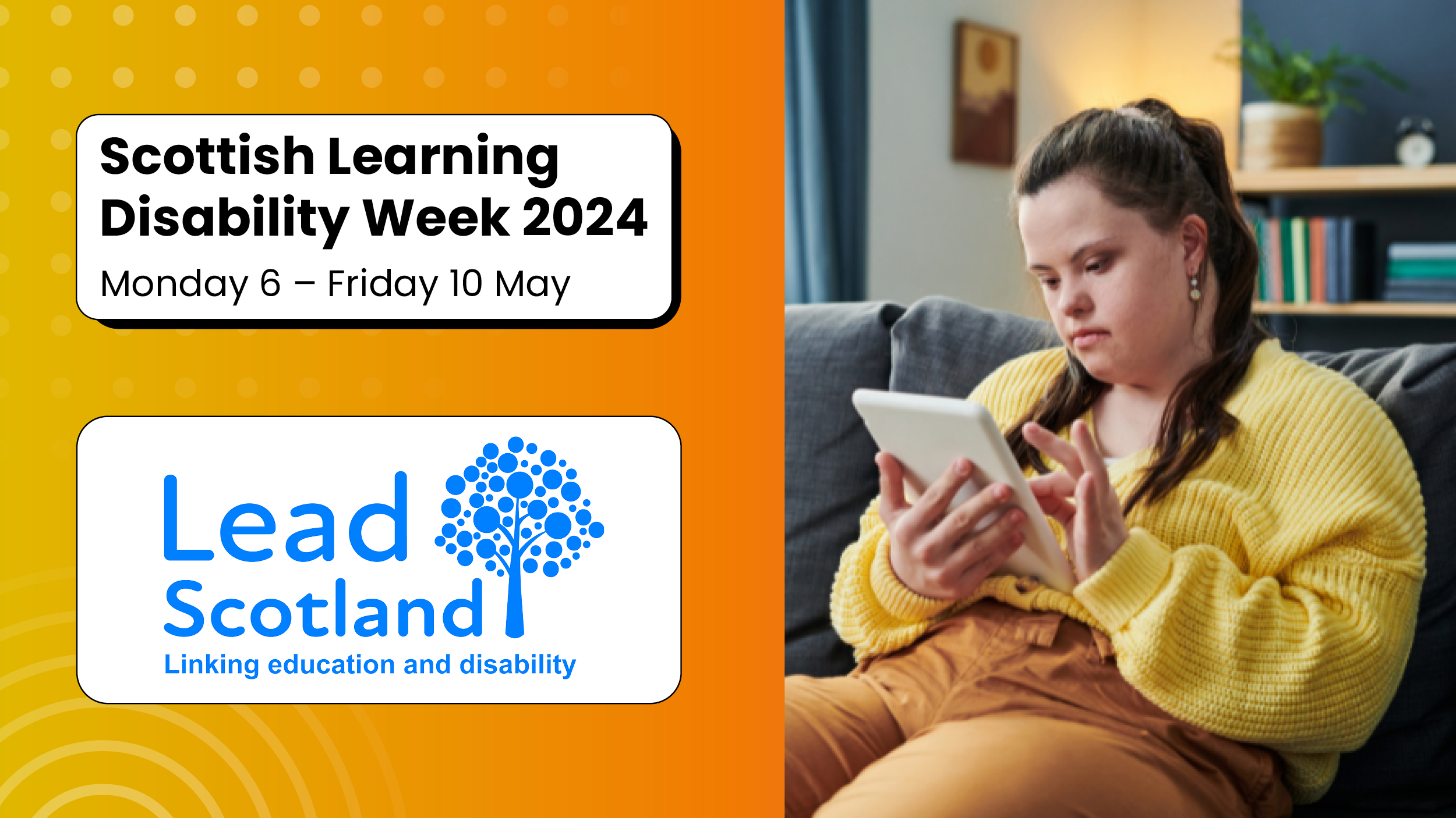 Featured image for “LeadScotland’s digital safety events during Scottish Learning Disability Week 2024”